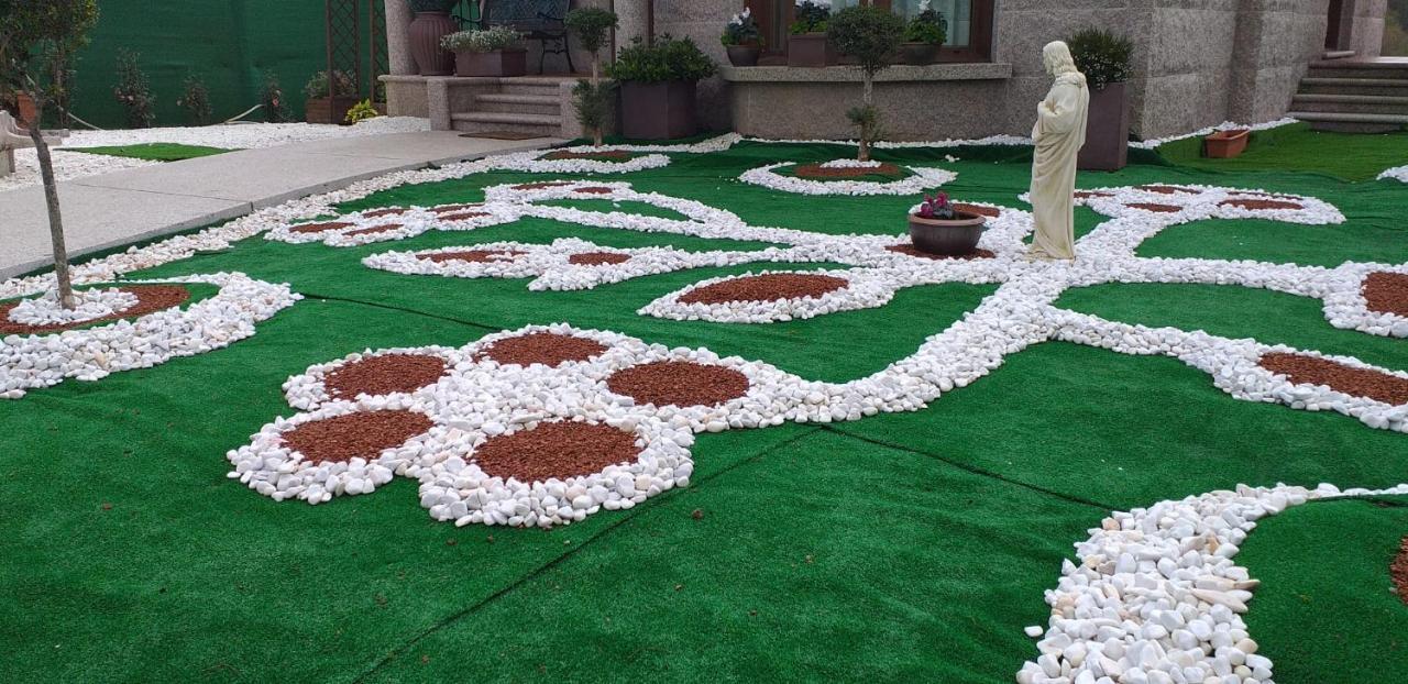 Casa Victoria Garden Con Jacuzzi Y Piscina Villa Caldas De Reis Bagian luar foto