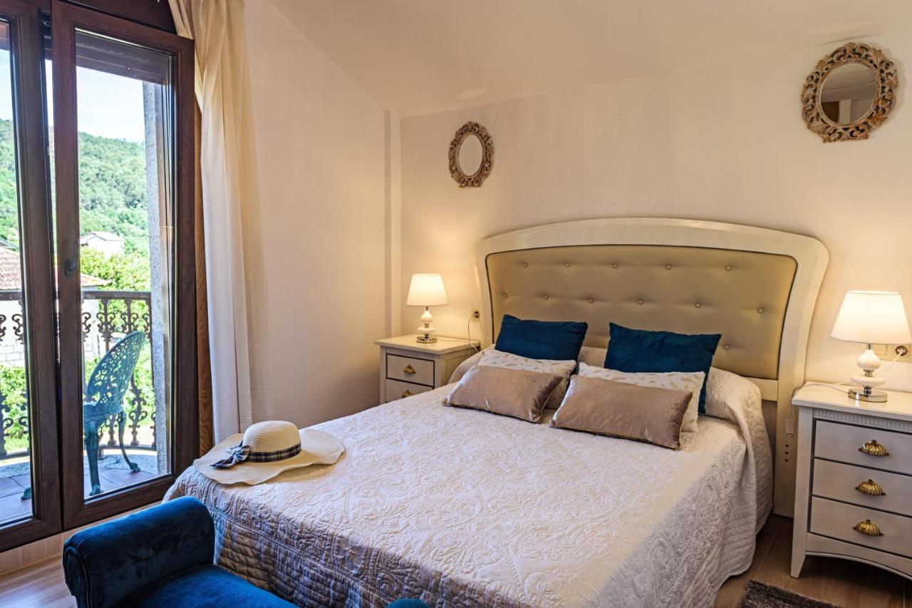 Casa Victoria Garden Con Jacuzzi Y Piscina Villa Caldas De Reis Bagian luar foto