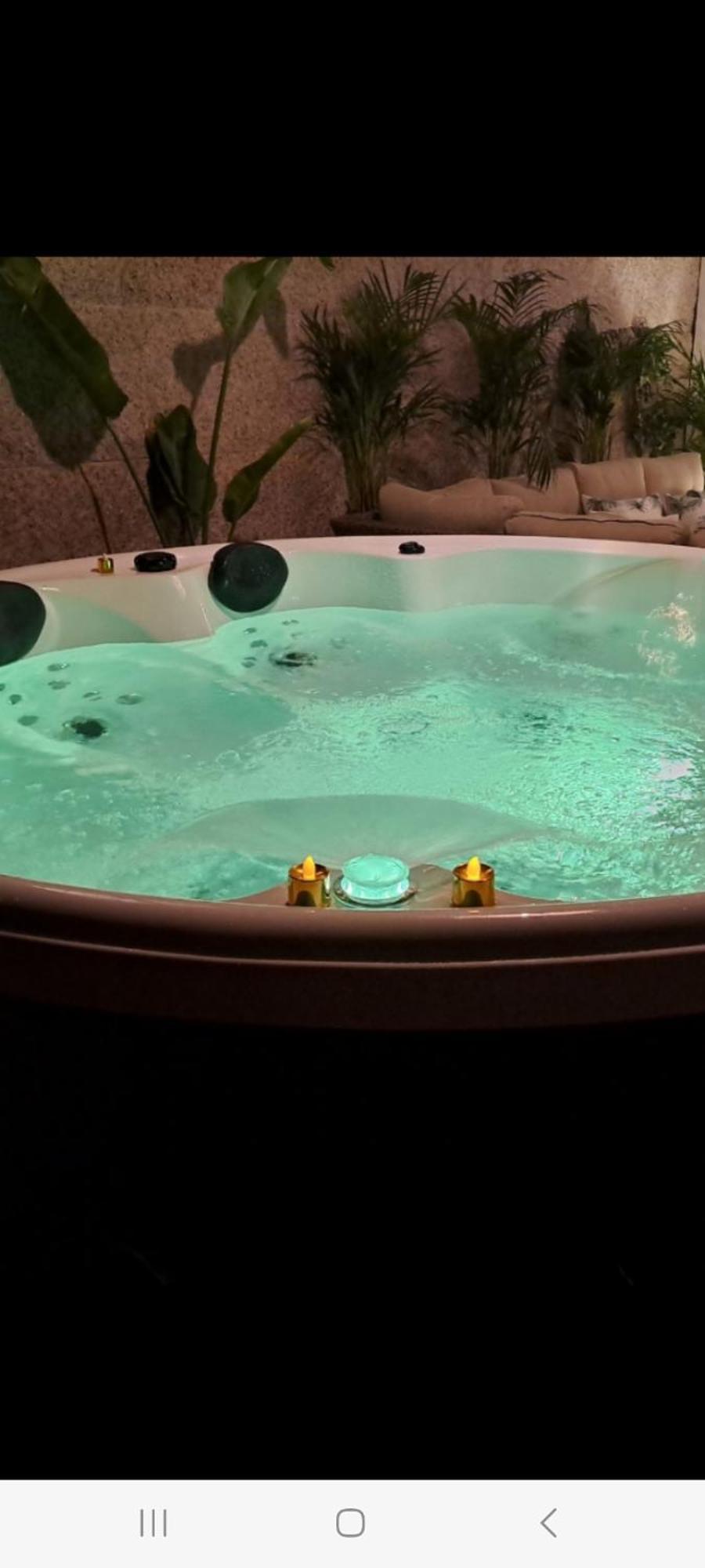 Casa Victoria Garden Con Jacuzzi Y Piscina Villa Caldas De Reis Bagian luar foto