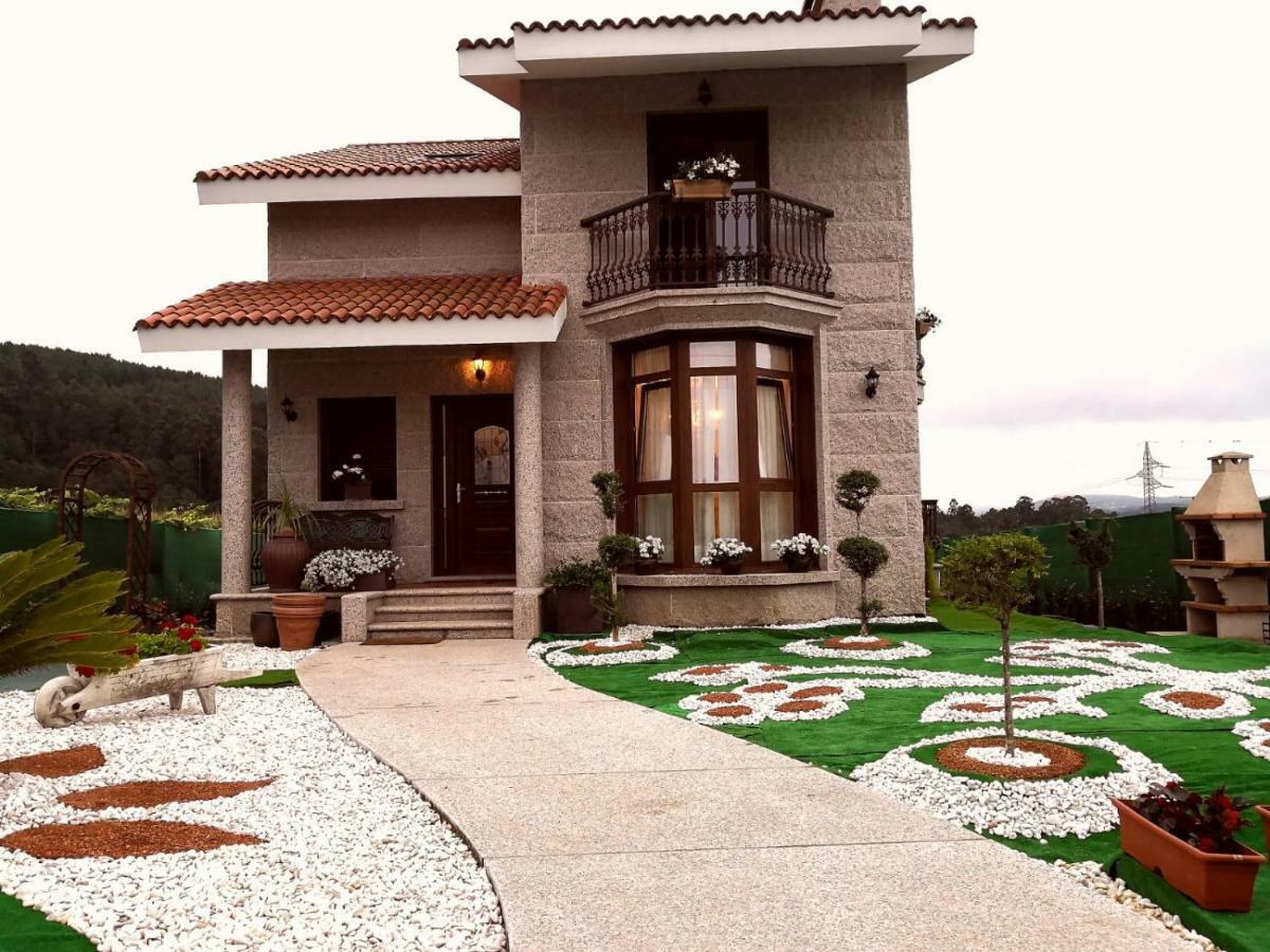 Casa Victoria Garden Con Jacuzzi Y Piscina Villa Caldas De Reis Bagian luar foto